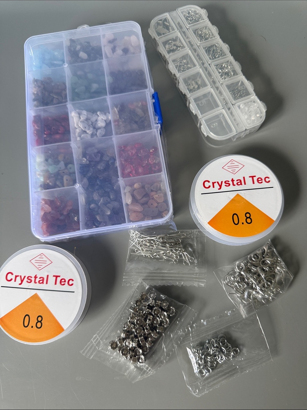 Natural Stone Jewelry Making Kit Brand New - Crafty Girlies!
